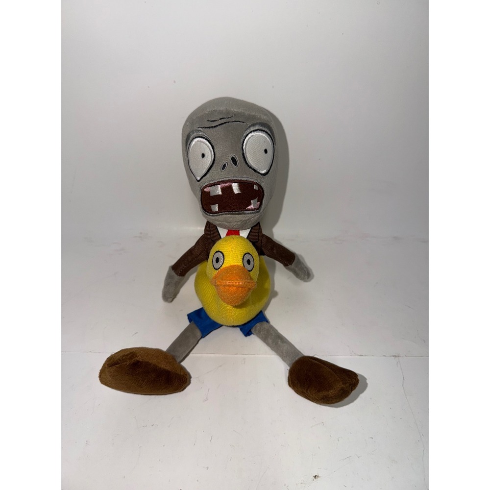 Plants vs Zombies Ducky Tube Zombie Plush 11 Inch Video Game Stuffed Toy
